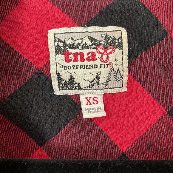 TNA plaid shirt - Picture 3 of 4